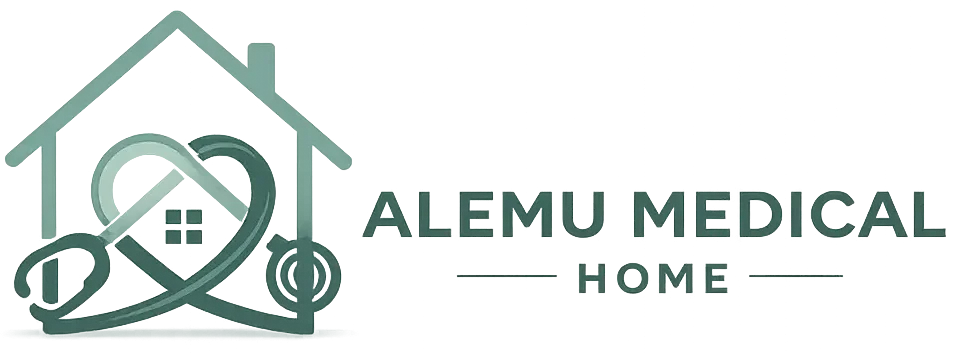Alemu Medical Logo